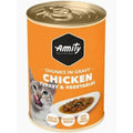 AMITY CHUNKS CHICKEN, TURKEY & VEG ADULT CAT WET FOOD 415 GR