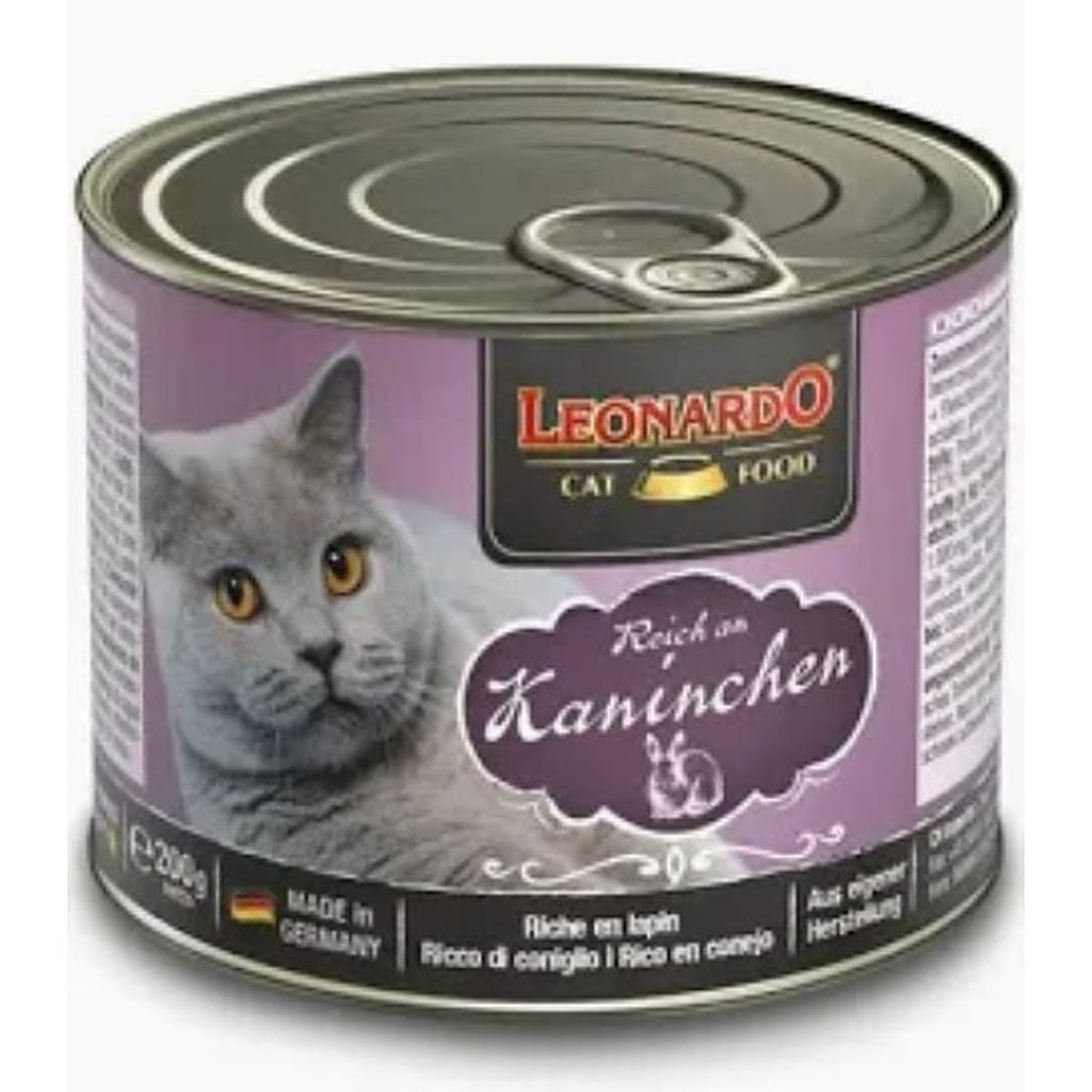LEONARDO LATAS QUALITY SELECTION CONEJO 200G