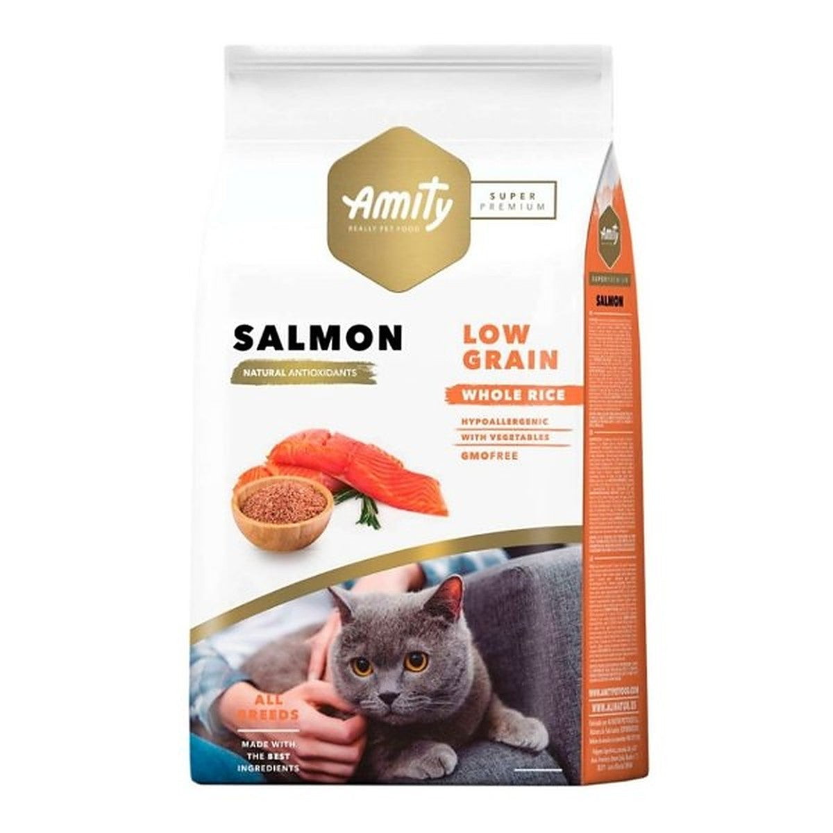 AMITY SP LOW GRAIN SALMON ADULT CAT 7 KG
