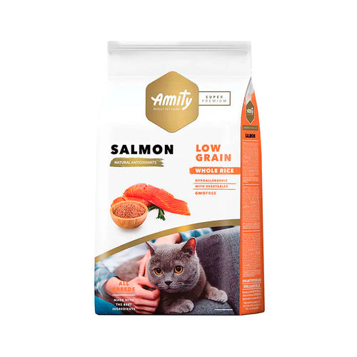 Amity Sp Low Grain Salmon Adult Cat 2KG