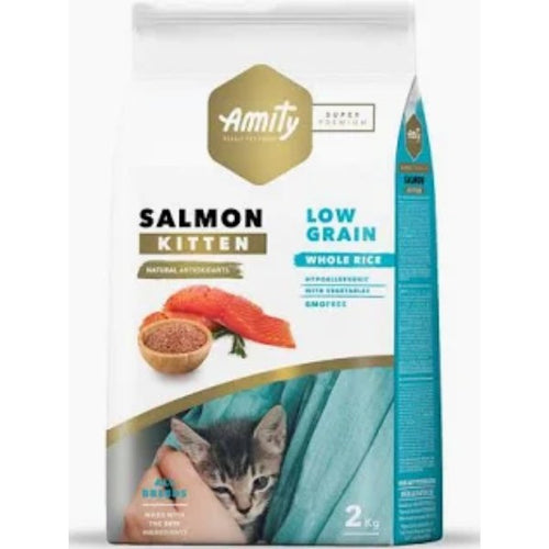 AMITY SP LOW GRAIN SALMON KITTEN 2 KG