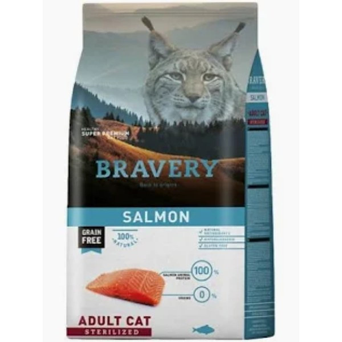 BRAVERY SALMON ADULT CAT STERILIZED 2 KG