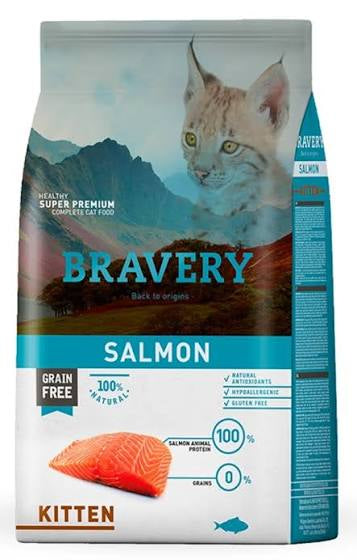 Bravery Salmon Kitten 2KG