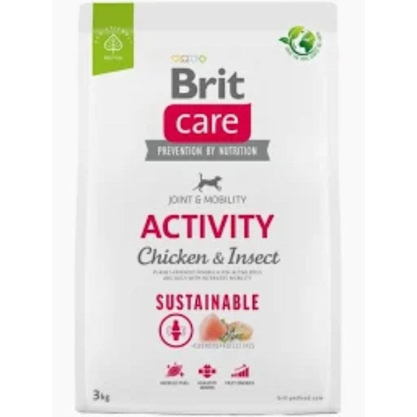 BRIT CARE DOG CHICKEN & INSECT ACTIVITY 3 KG