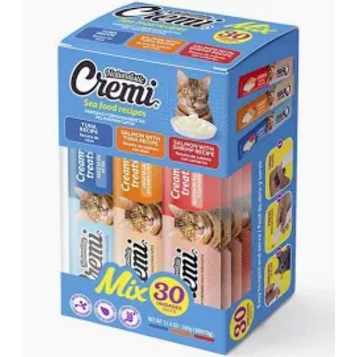 NT CREMI BOX SEA FOOD MIX, 30 SACHET