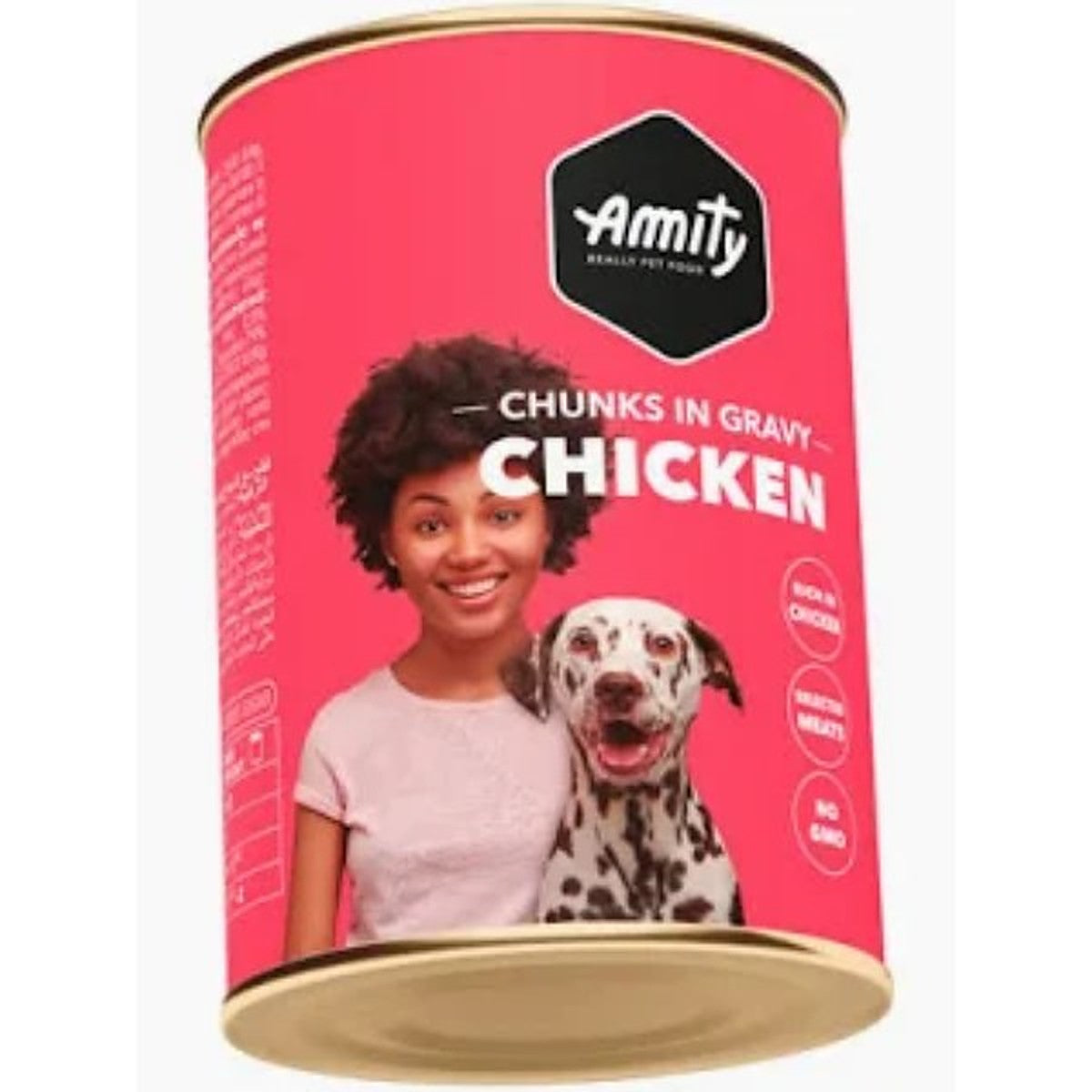 AMITY CHUNKS CHICKEN ADULT DOG WET FOOD 415 GR