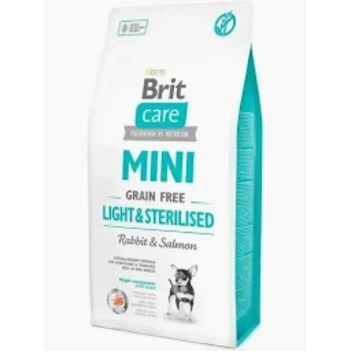 BRIT CARE MINI GF LIGHT & STERILISED 2 KG