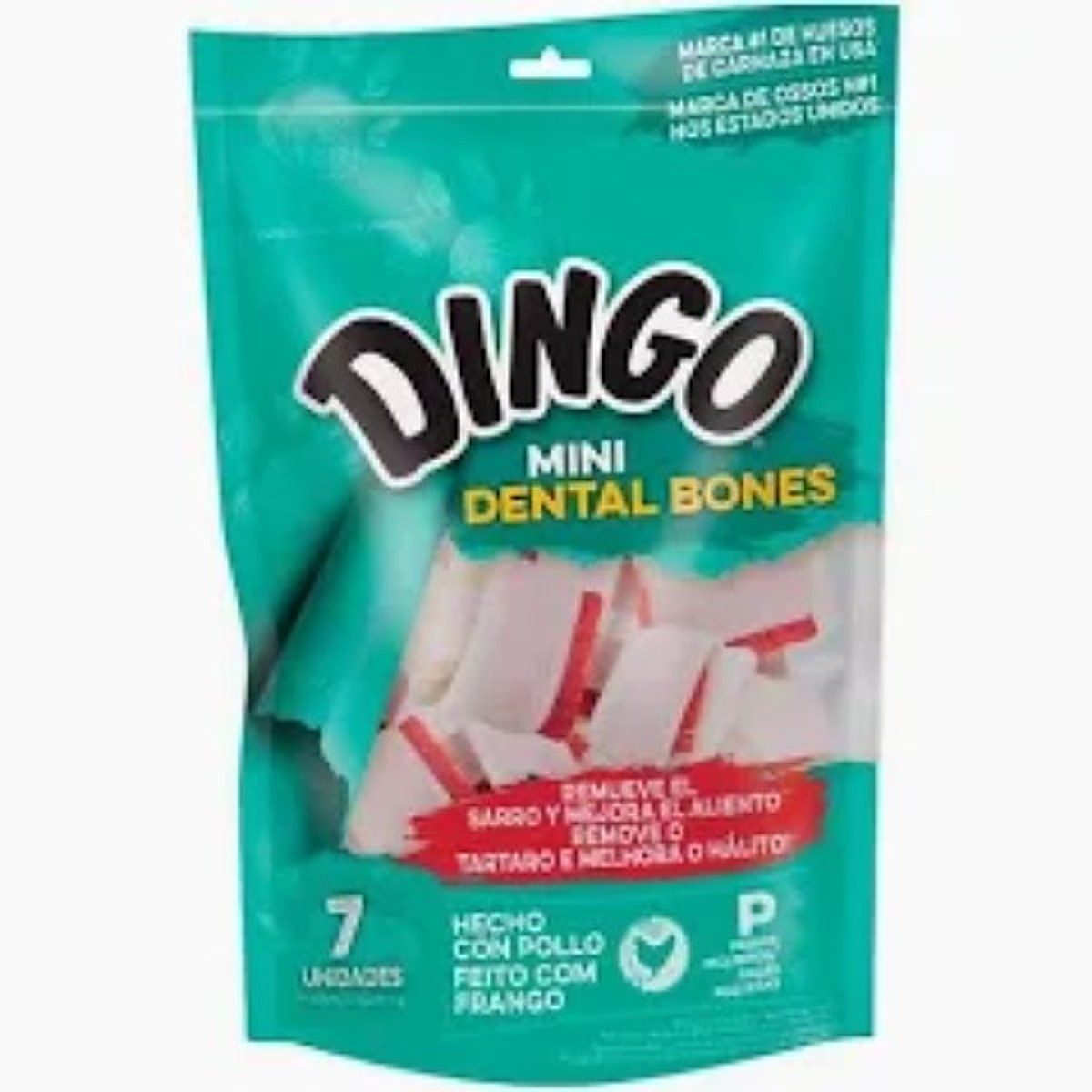 DINGO DENTAL MINI BONES, 70 GR, 7 UN