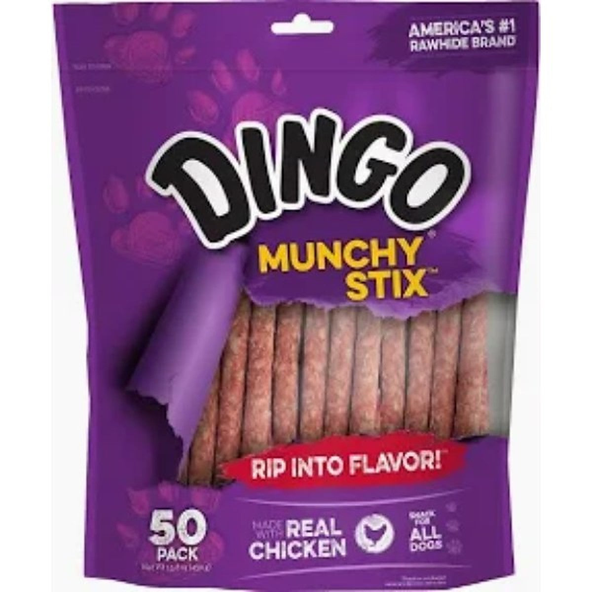 DINGO MUNCHY STIX, 90 GR, 10 UN