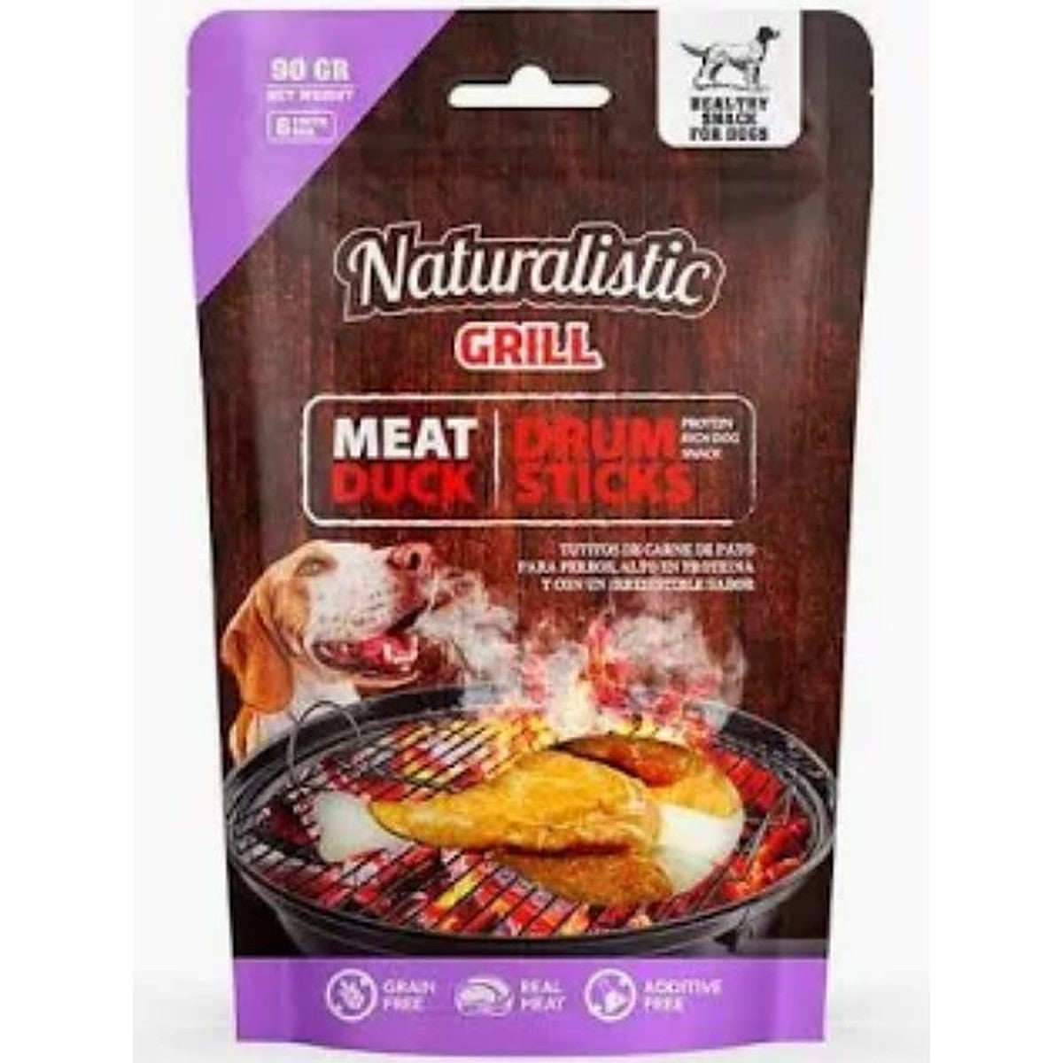 NT GRILL MEAT DUCK DRUMSTICK, 6 UN, 90 GR
