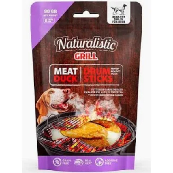 NT GRILL MEAT DUCK DRUMSTICK, 6 UN, 90 GR