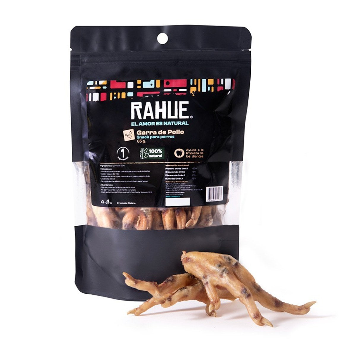 GARRAS DE POLLO RAHUE 65GR