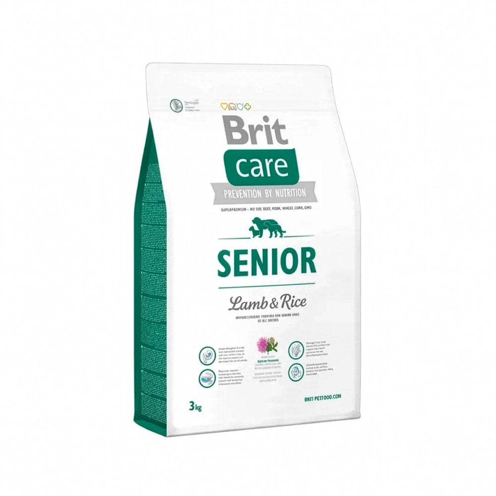 BRIT CARE DOG HYPOALLERGENIC SENIOR LAMB 12KG