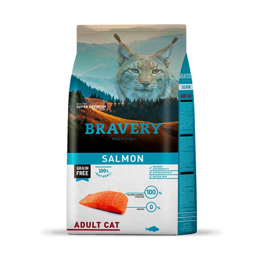 Bravery Salmon Adult Cat
