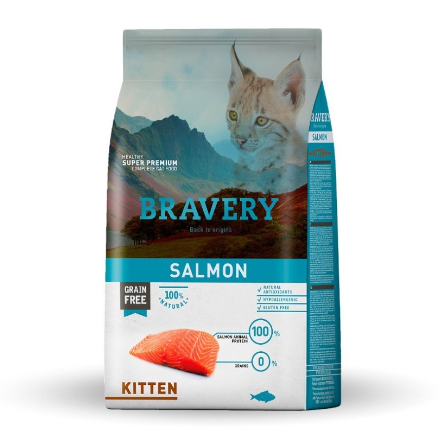 Bravery Salmon Kitten 2KG